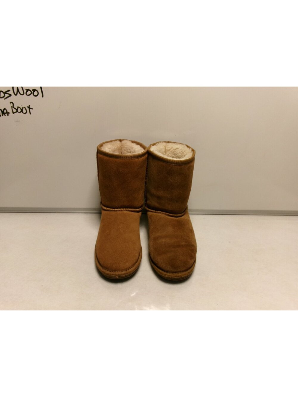 Tamarac Womens Brown Lambswool Leather Boots Size 10